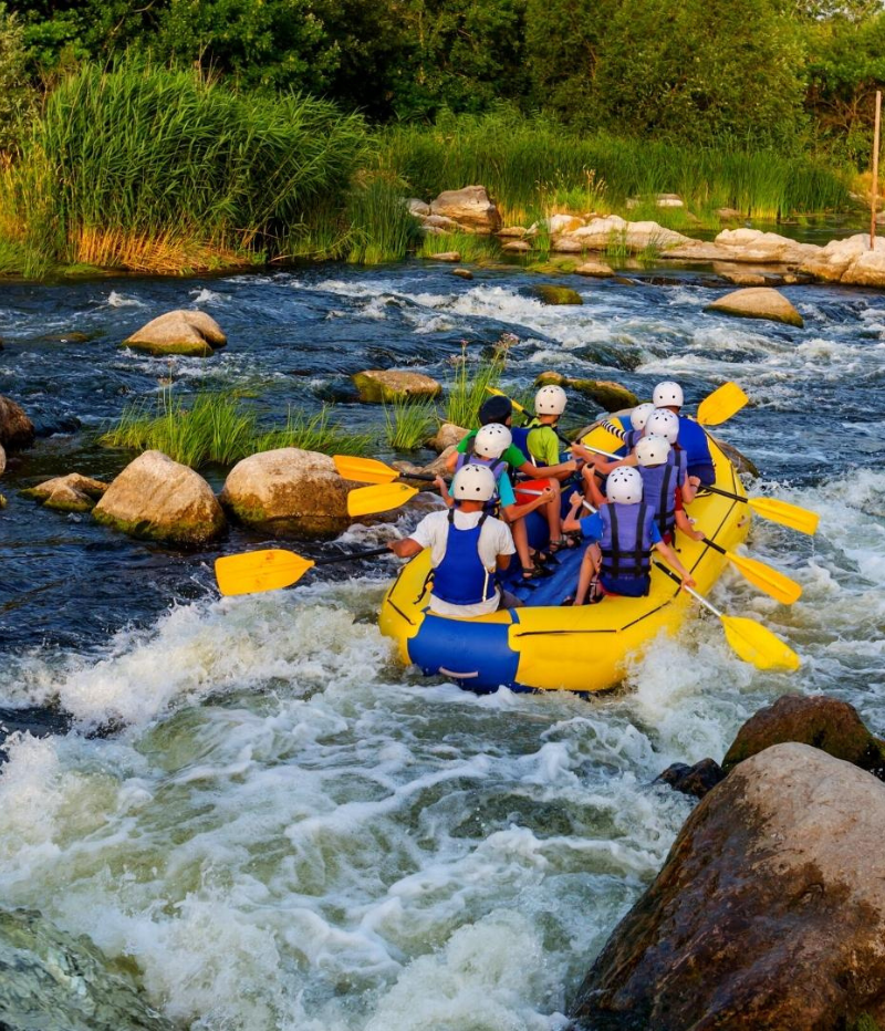 Rafting in the Chili River